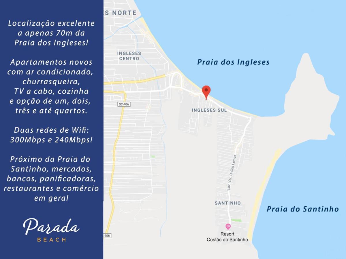 Parada Beach Apartamentos Florianopolis Ngoại thất bức ảnh